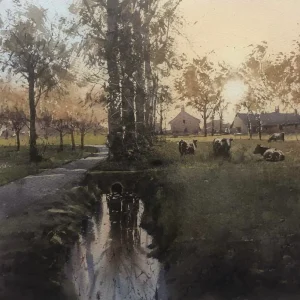 Online Watercolor Workshop With Amid el Haddad (Wed., April 16)